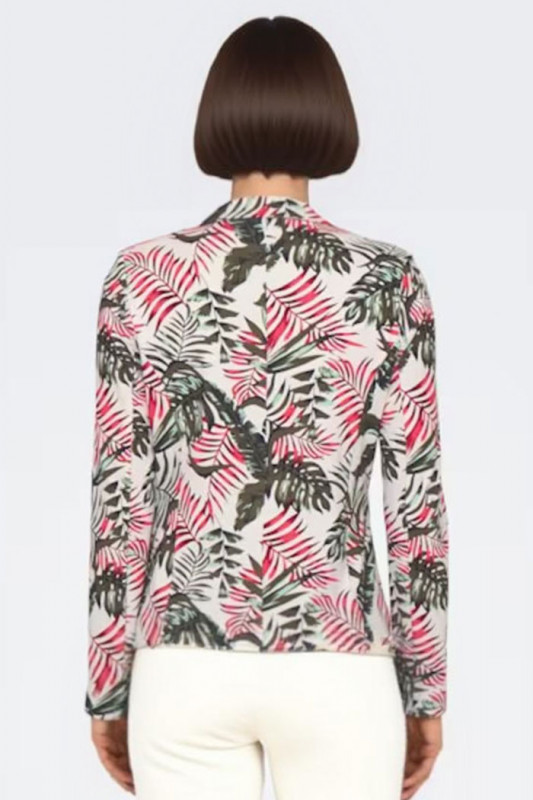 Blazer imprimé fantaisie Tadia