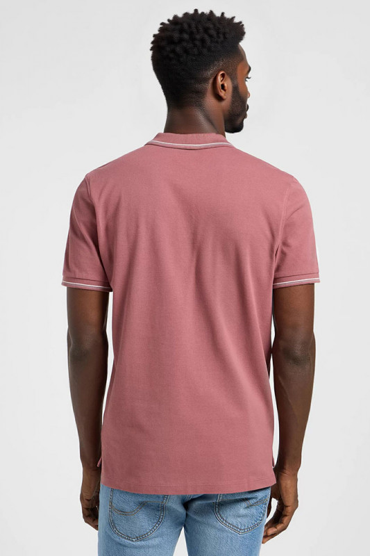 Pique Polo rose