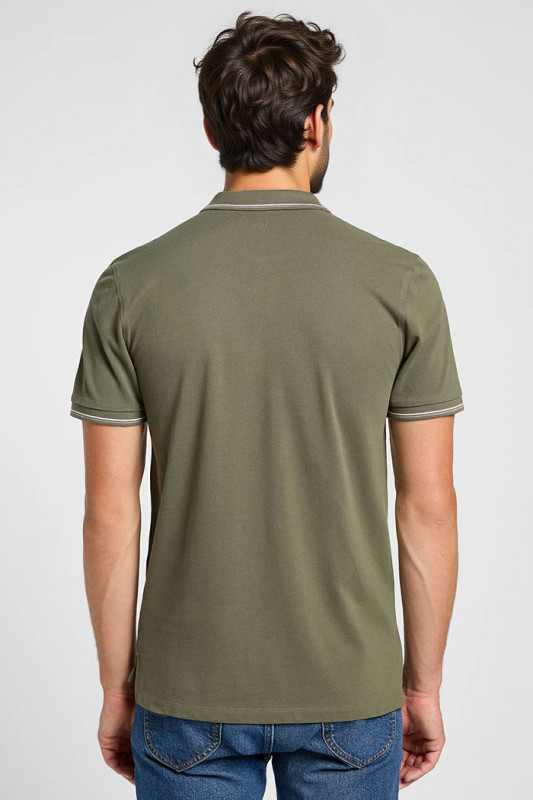Pique Polo Olive