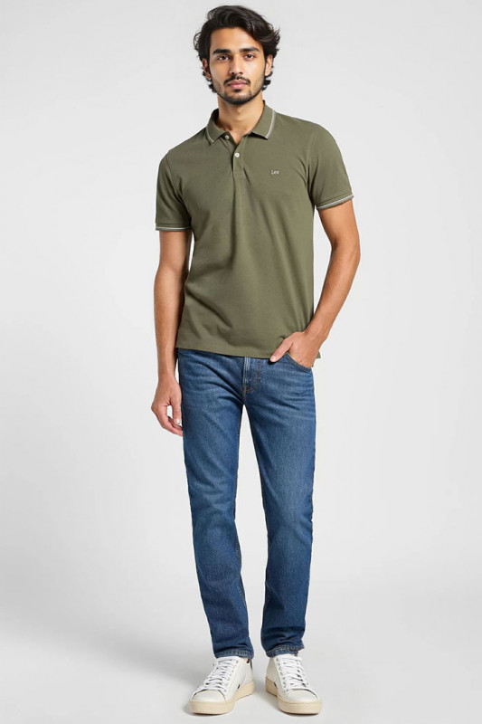 Pique Polo Olive Lee