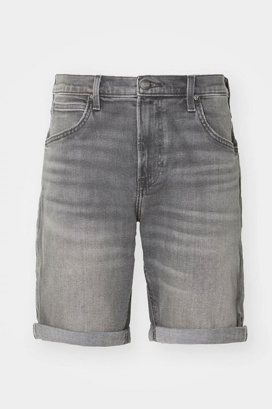 Short en jeans gris délavé homme Lee