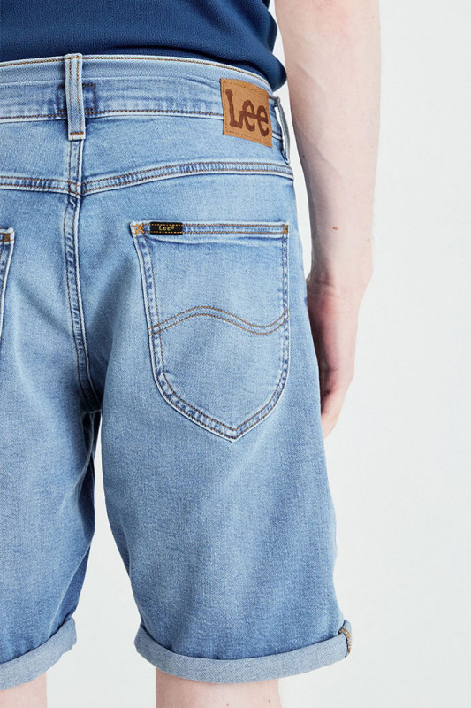 Short en jean denim Weston Lee