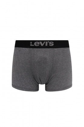 Lot de 2 boxers noir et gris à chevron