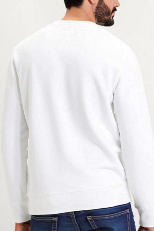Sweat blanc 100% coton levi's