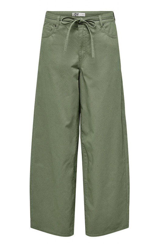 Pantalon Maeve kaki en toile de coton 100% coton