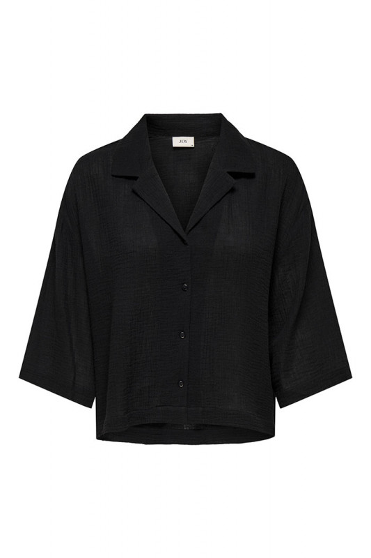 Chemise Uma noir coupe loose