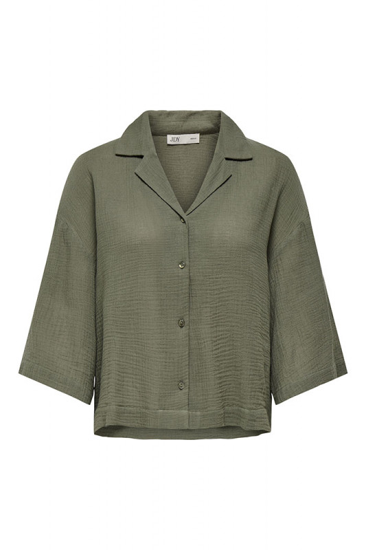 Chemise Uma kaki coupe loose