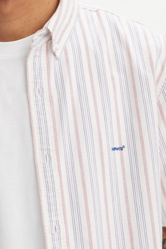 Chemise manches courtes Authentic à rayures homme levi's