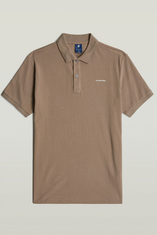 Polo Oluv slim marron homme G-star