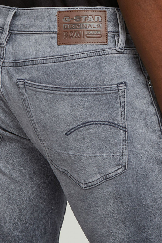 Jeans 3301 slim gris denim G-Star
