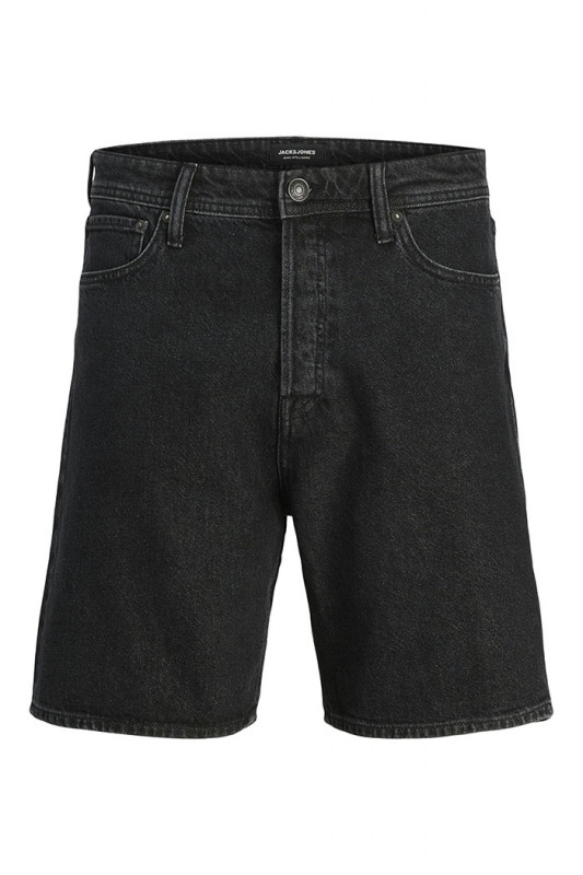 Short Original black denim homme coupe loose