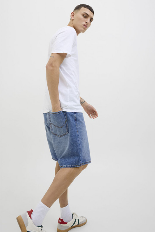 Short en jeans Tonny relaxed fit homme en coton J&J