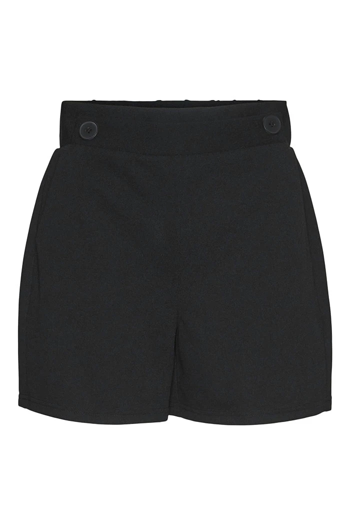 Short Noir Délavé LE TEMPS DES CERISES - Taille Basse 34/36 (W24) - Style Pantacourt - Coton - Occasion Très Bon état