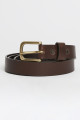 Ceinture Narrow marron en cuir