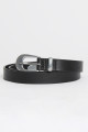Ceinture Valérie en cuir noir