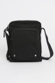Petite pochette en bandoulière zippée noire