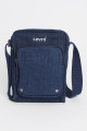 Petite pochette à bandoulière en denim dark blue