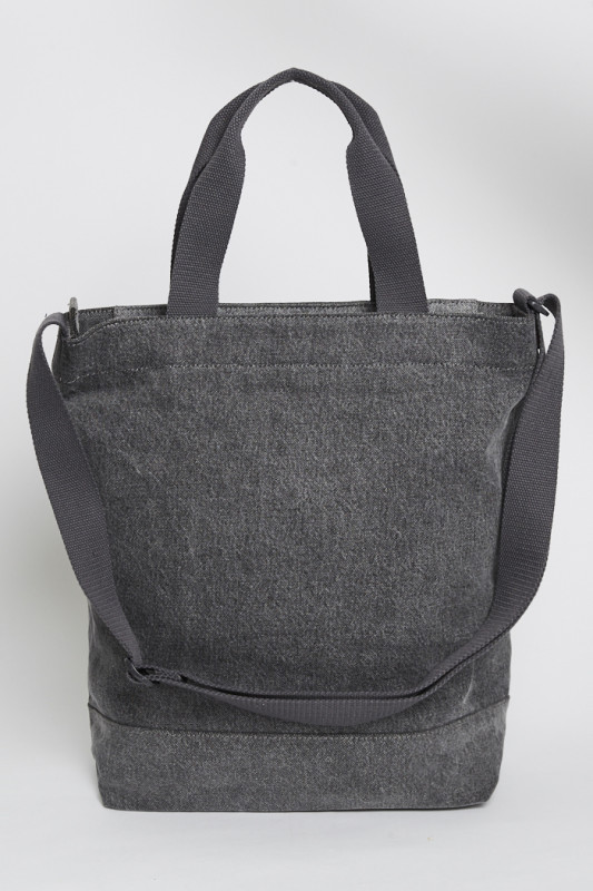 tote bar Icon gris denim