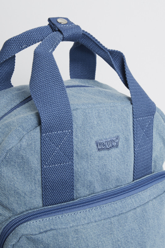 Sac à dos rond L-Pack bleu denim levi's