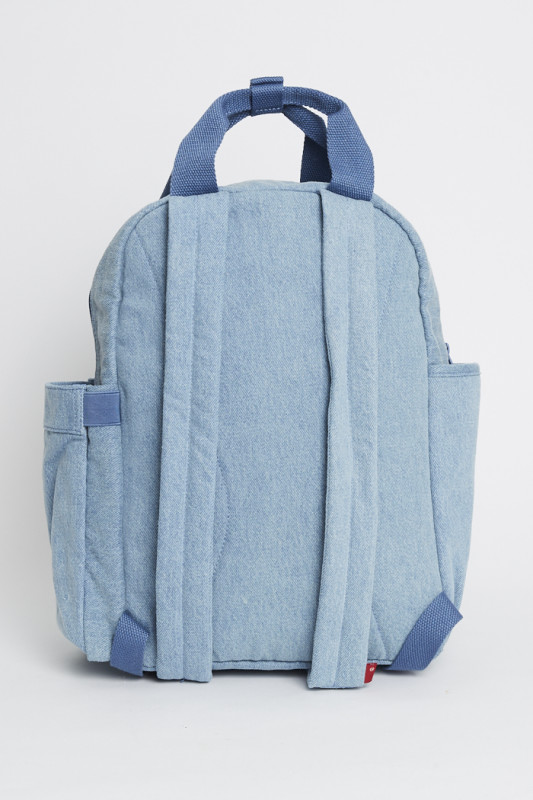 Sac à dos rond L-Pack bleu denim