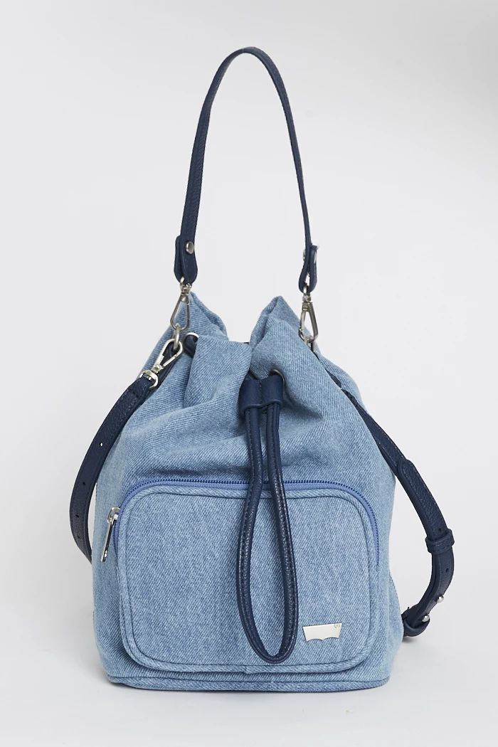 Sac seau denim indigo femme Levi's Destock Jeans