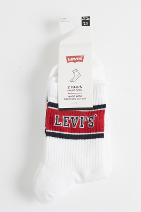 Lot de 2 paires de chaussettes blanches
