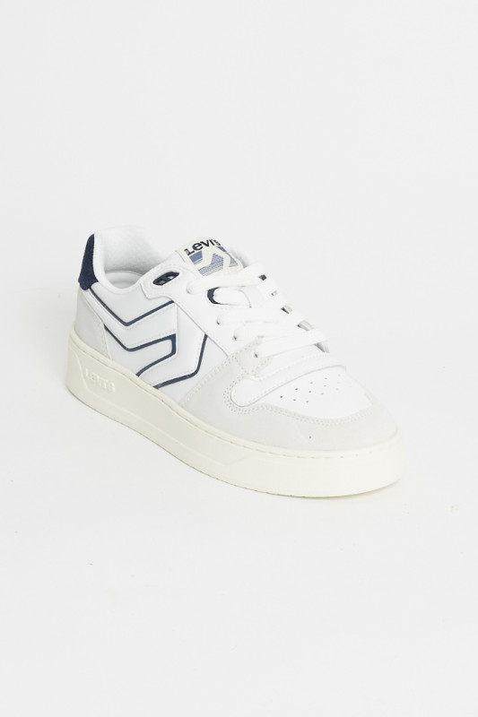 Sneakers Glide blanches et noires