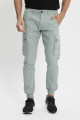 Pantalon cargo vert clair