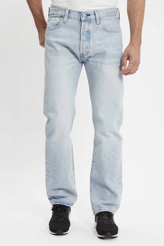 Jeans 501 levis original light indigo homme levi's