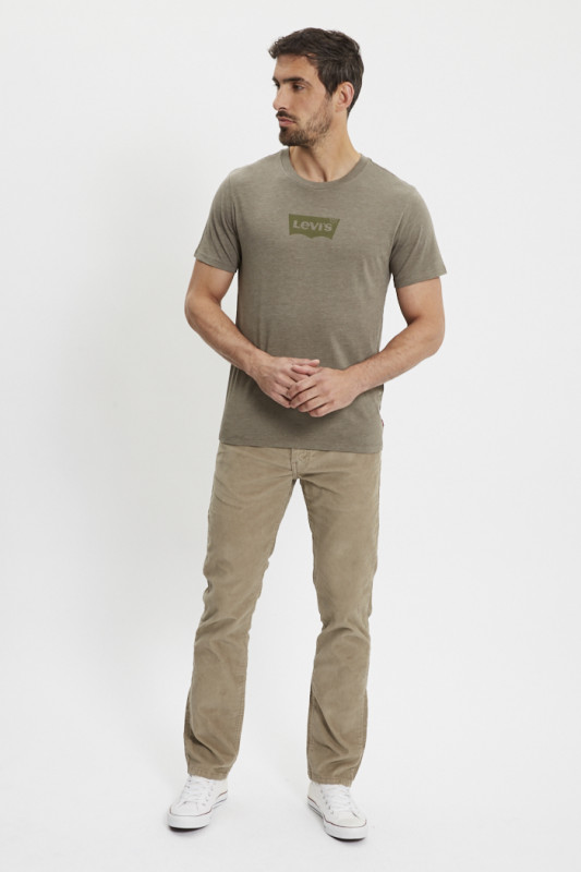 Jeans 511 slim timber wolf velours marron levi's