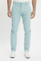 Chino XX slim bleu vert
