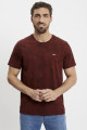 T-shirt original bordeaux uni