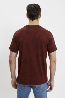 T-shirt original bordeaux uni