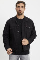 Veste trucker noire