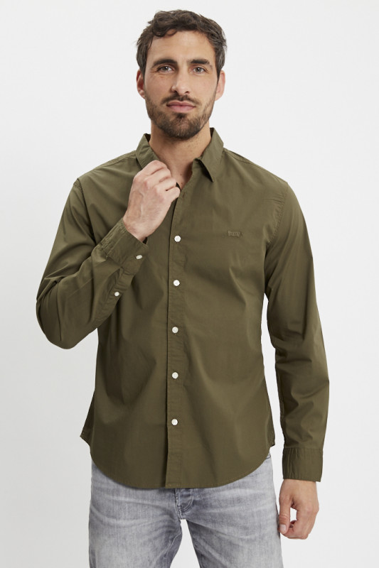 Chemise slim Battery Housemark kaki levi's