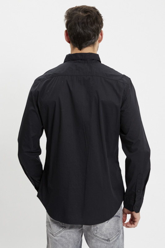 Chemise slim Battery Housemark noir