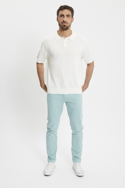Polo manches courtes blanc homme levi's