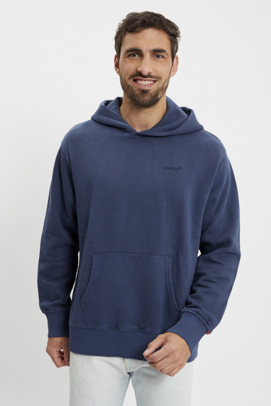 Hoodie authentic à capuche bleu homme levi's