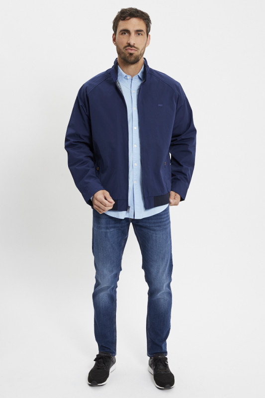 blouson Baker Harrington bleu marine homme 