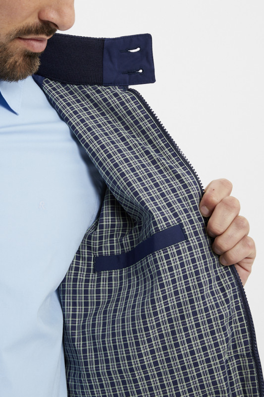 blouson Baker Harrington bleu marine levi's coupe standard