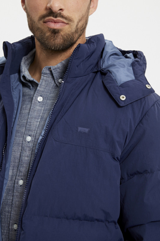 Doudoune courte Rockridge bleu marine homme