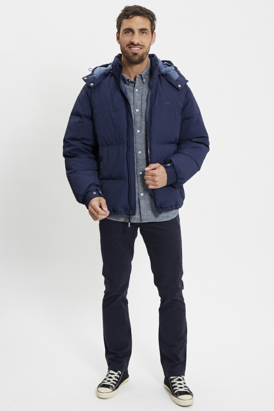 Doudoune courte Rockridge bleu marine levi's homme