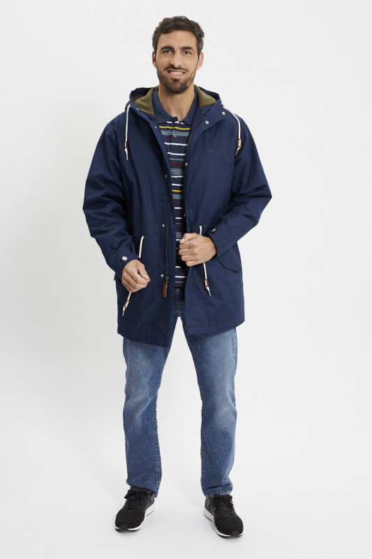 Parka Harrison bleu marine homme