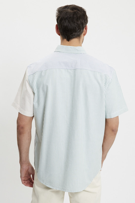 Chemise manches courtes Authentic à rayures