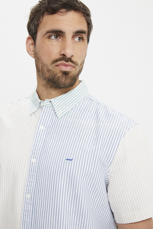 Chemise manches courtes Authentic à rayures homme levi's