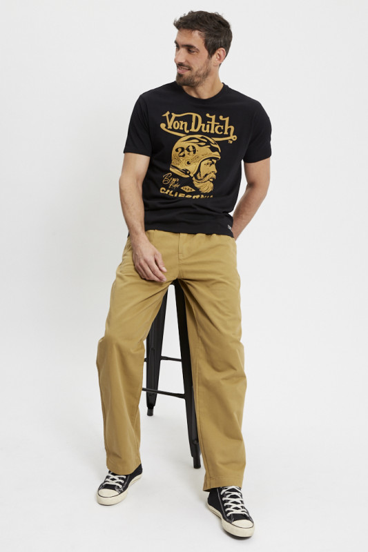 Chino xx coupe loose marron homme