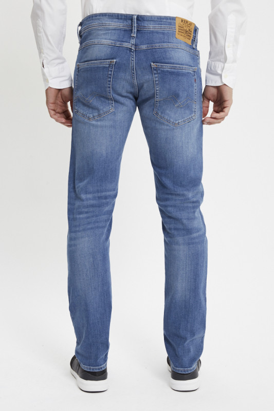Jeans Willbi coupe regulière denim délavé