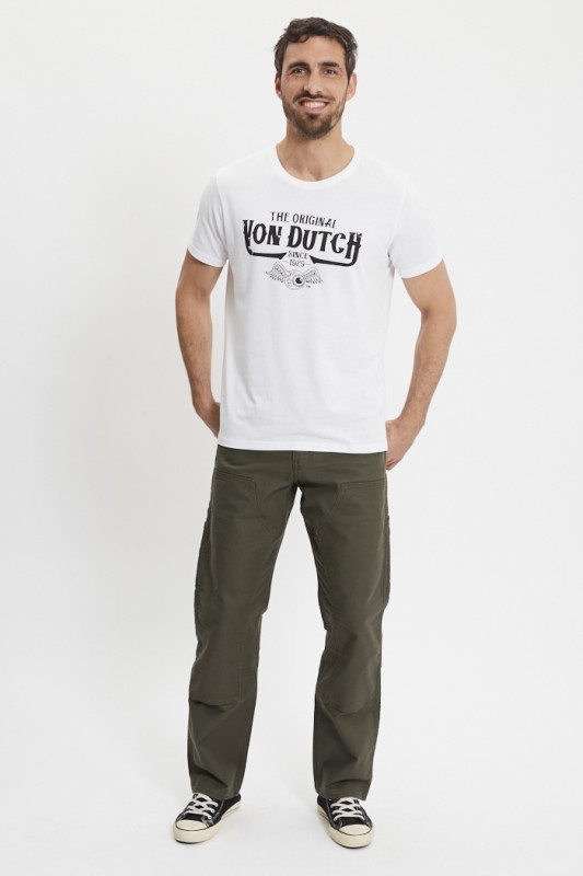 T-shirt blanc Origin von dutch homme