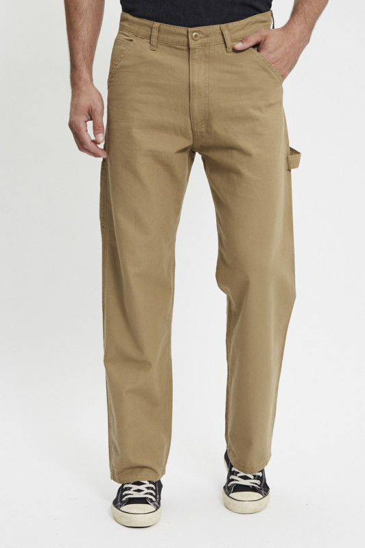 Pantalon Eddie marron homme
