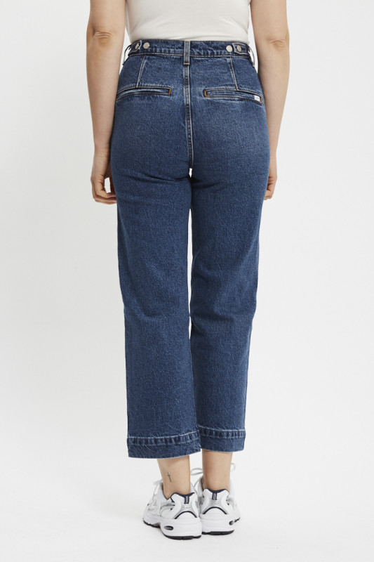 Jeans droit ribcage ank tailored